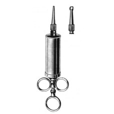 JERINGA DE OIDO CROMADA TALMED