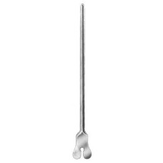 SONDA ACANALADA 14CM ACERO INOX TALMED